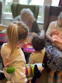 Residents with toddlers